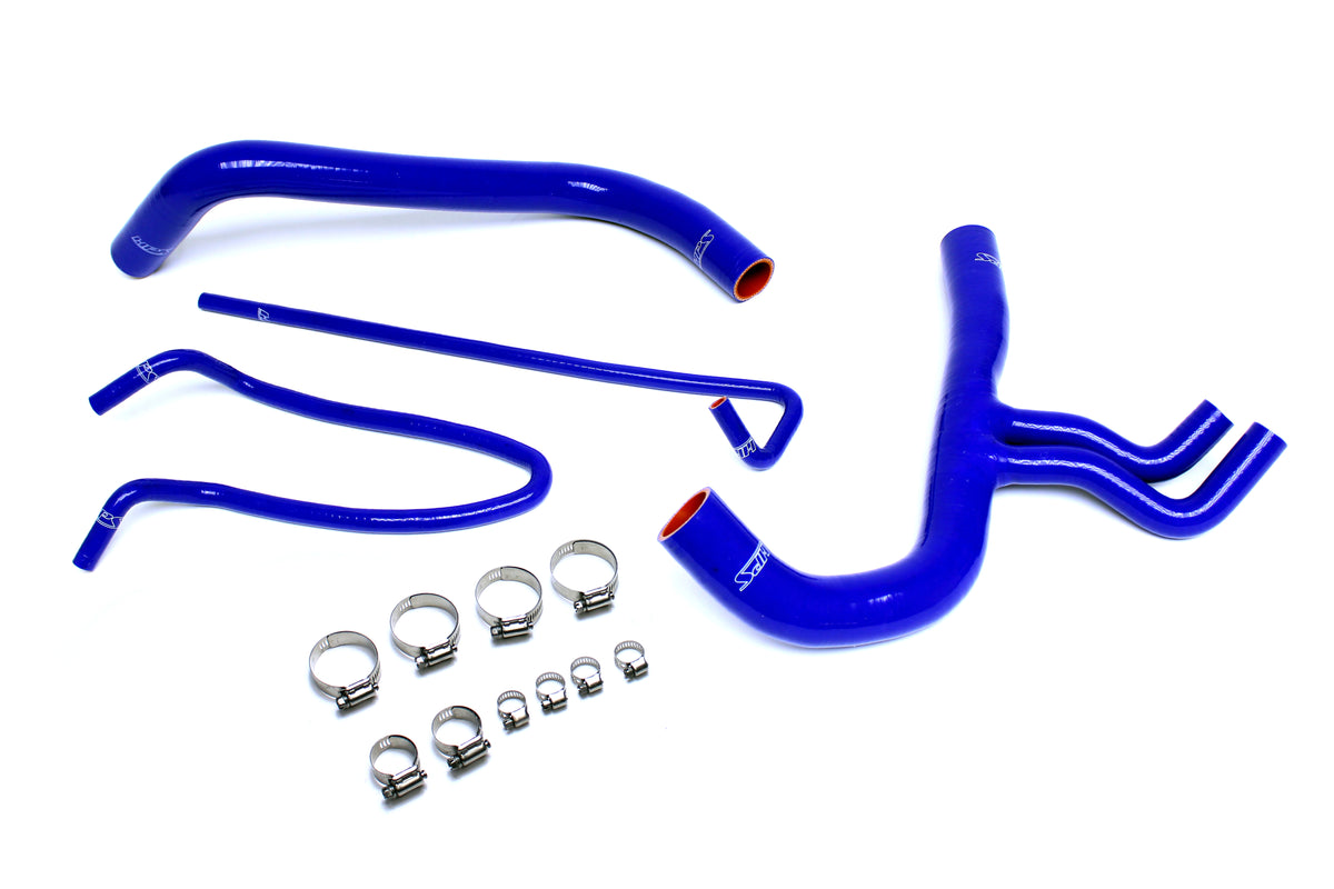 57-1402-BLUE HPS Blue Silicone Radiator Hoses 2011-2014 Ford F-150 3.5L V6 Twin Turbo Ecoboost