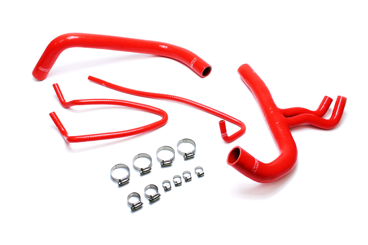 57-1402-RED HPS Red Silicone Radiator Hoses 2011-2014 Ford F-150 3.5L V6 Twin Turbo Ecoboost