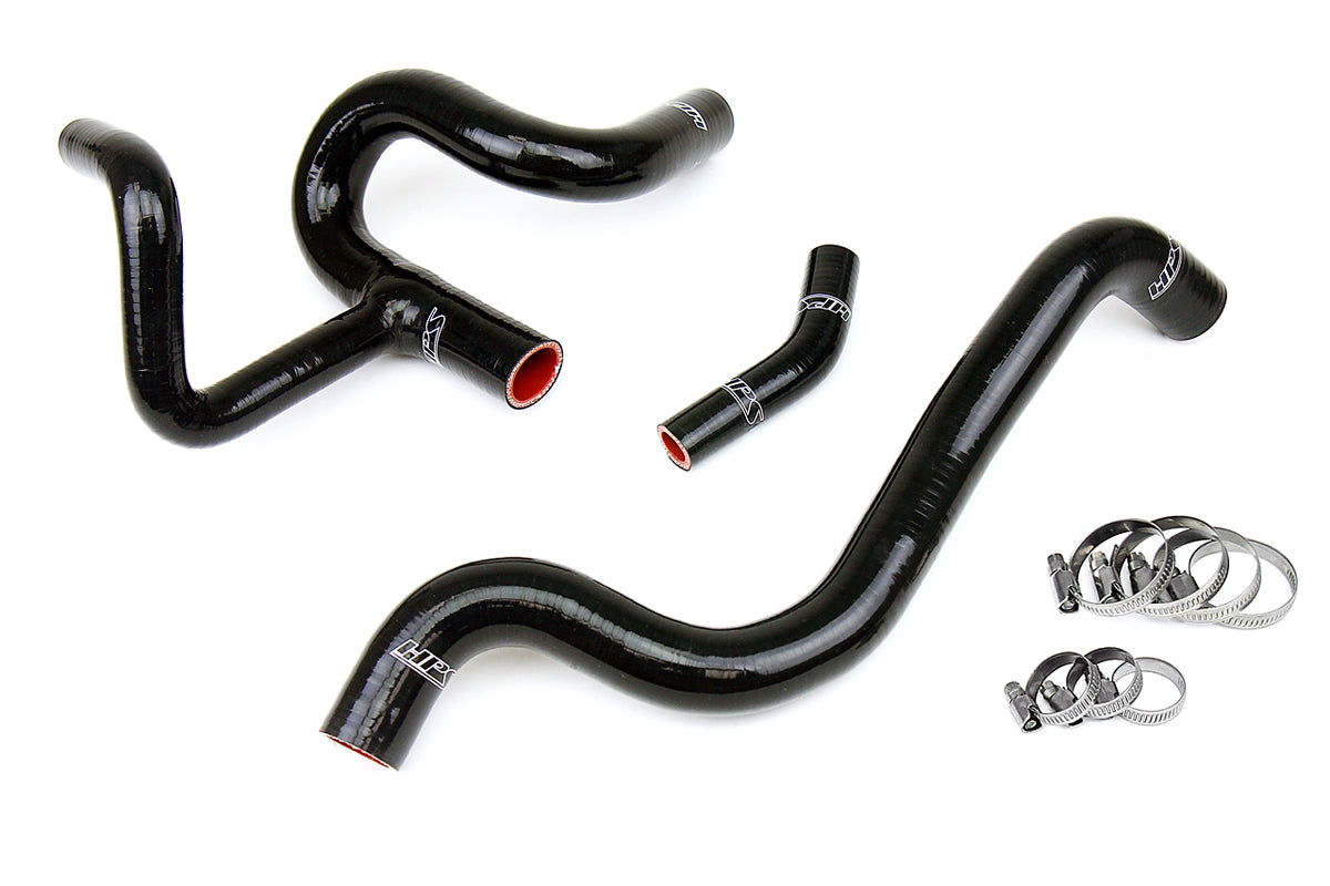 57-1410-BLK HPS Black Silicone Radiator Hoses 2012-2016 Dodge Dart 1.4T Turbo