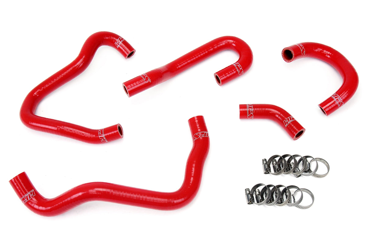 57-1414-RED HPS Red Silicone Heater Hoses 2000-2005 Honda S2000