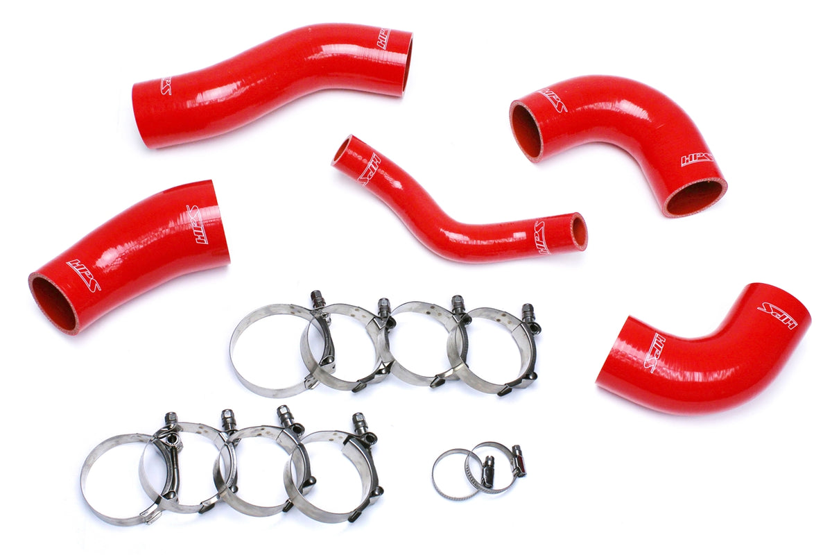 57-1420-RED HPS Red Silicone Intercooler Hoses 2011-2014 Hyundai Sonata 2.0L Turbo