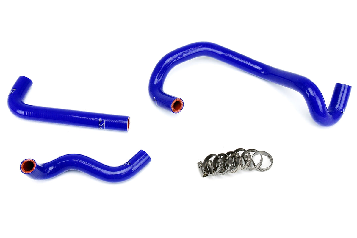 57-1421-BLUE HPS Blue Silicone Heater Hoses 1986-1992 Mazda RX7 FC3S Non Turbo Left Hand Drive