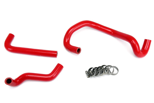 57-1421-RED HPS Red Silicone Heater Hoses 1986-1992 Mazda RX7 FC3S Non Turbo Left Hand Drive