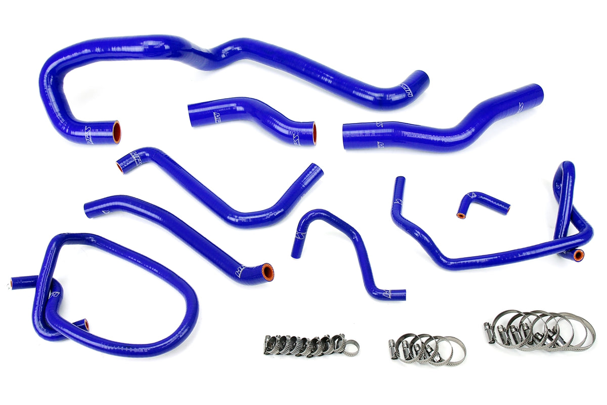 57-1423-BLUE HPS Blue Silicone Radiator Hoses 2006-2014 Mazda Miata 2.0L 9PCS Set