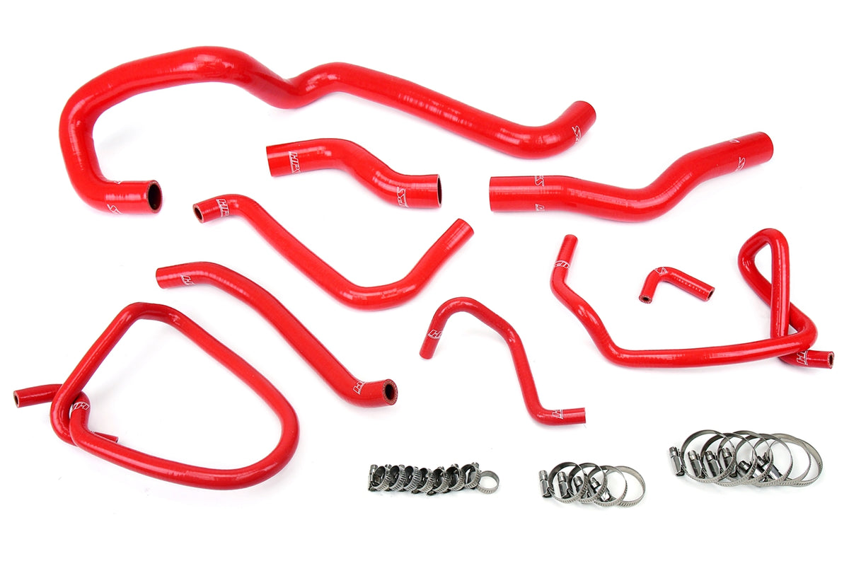 57-1423-RED HPS Red Silicone Radiator Hoses 2006-2014 Mazda Miata 2.0L 9PCS Set
