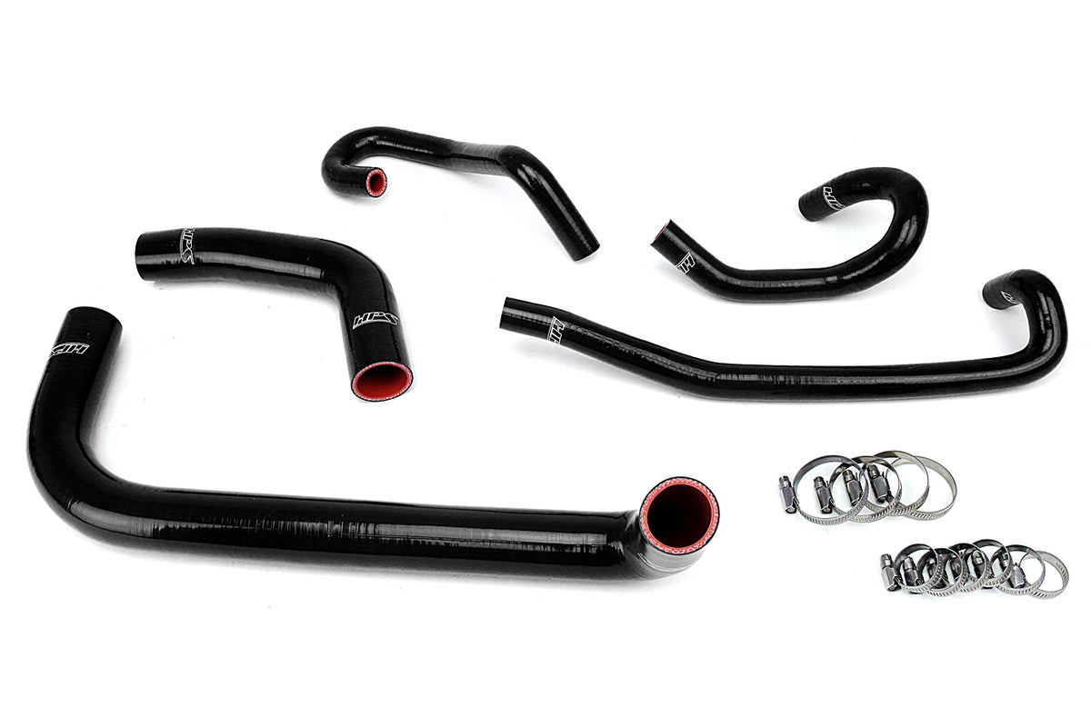57-1424-BLK HPS Black Silicone Radiator and Heater Hoses 2001-2003 Toyota Sequoia 4.7L V8 Left Hand Drive