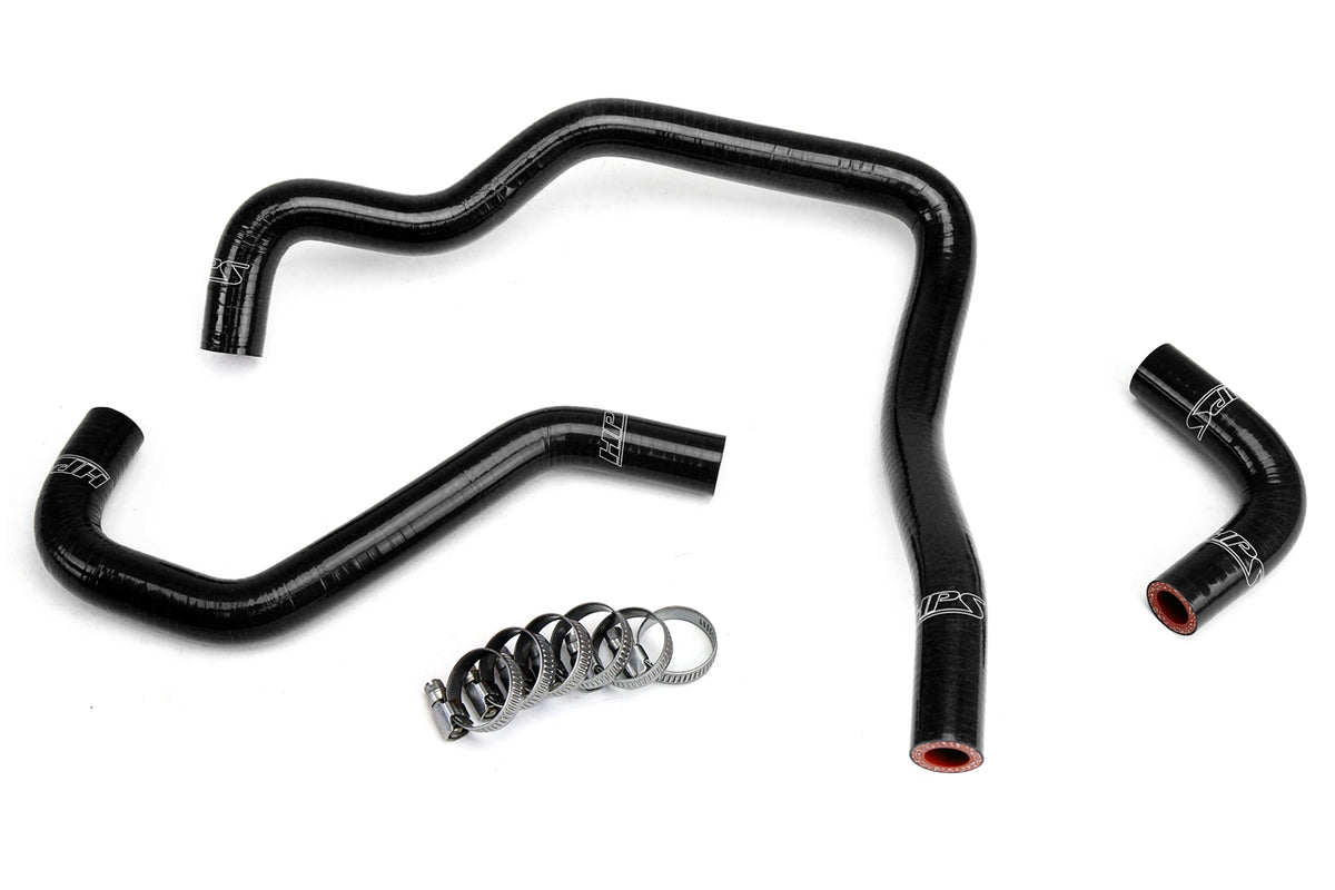 57-1430-BLK HPS Black Silicone Heater Hoses 1989-1995 Toyota 4RUNNER 22RE Non Turbo Efi Left Hand Drive