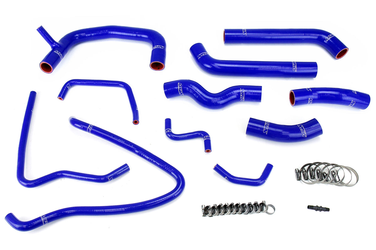 57-1432-BLUE HPS Blue Silicone Radiator Hoses 2000-2005 Toyota MR2 Spyder 1.8L 10PCS Set
