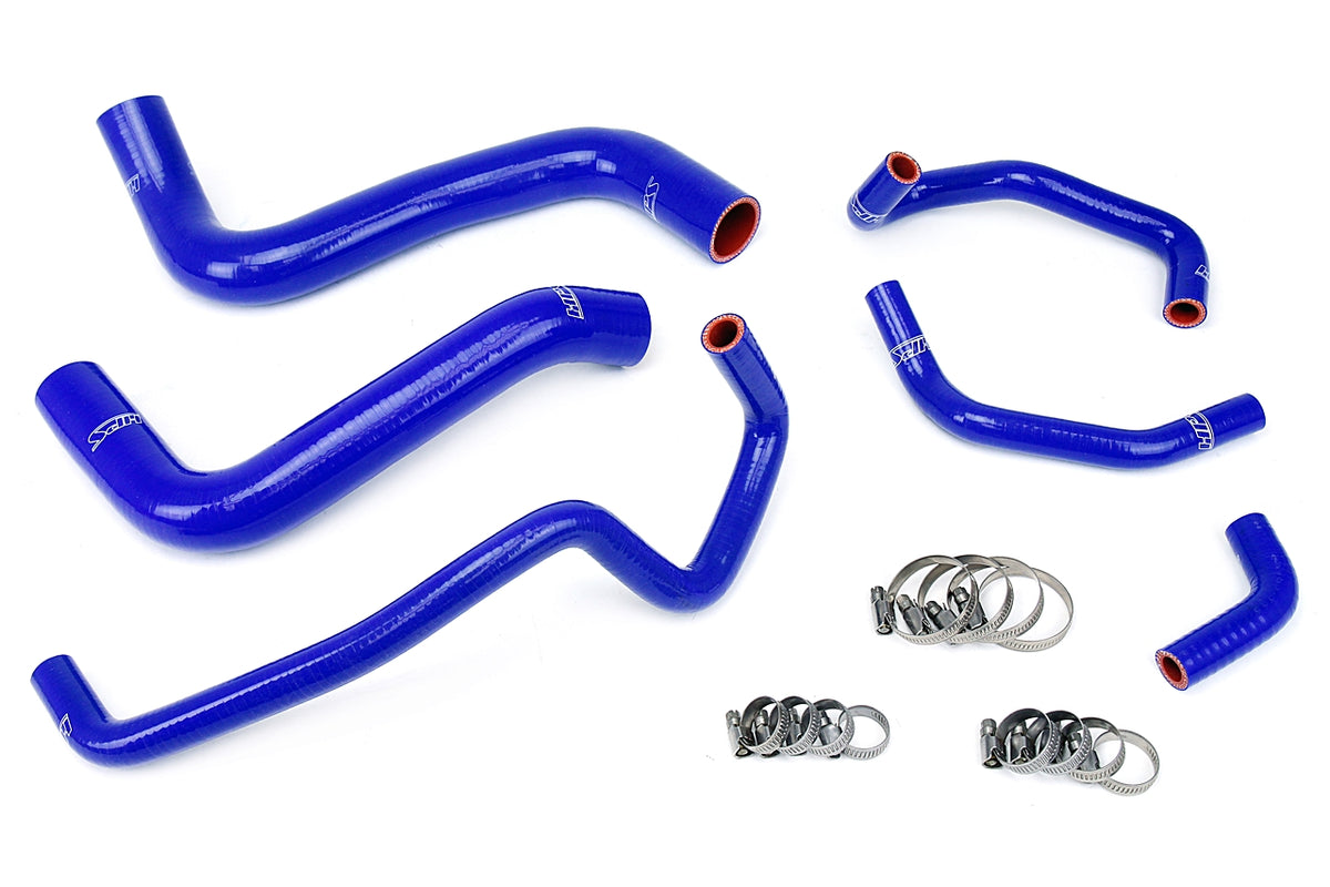 57-1467-BLUE HPS Blue Silicone Radiator and Heater Hoses 2003-2009 Toyota 4RUNNER 4.7L V8 Left Hand Drive