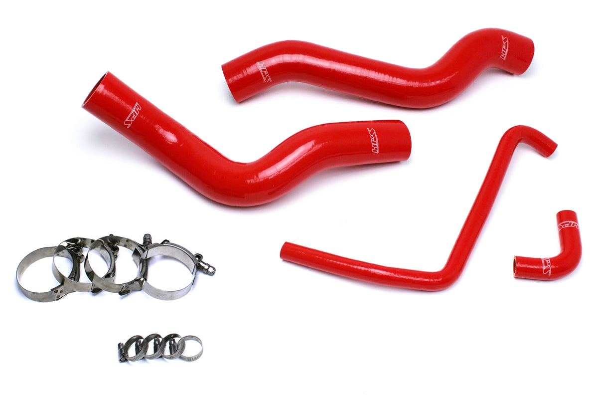 57-1503R-RED HPS Red Silicone Radiator Hoses 2013-2017 Dodge Viper SRT-10 8.4L V10