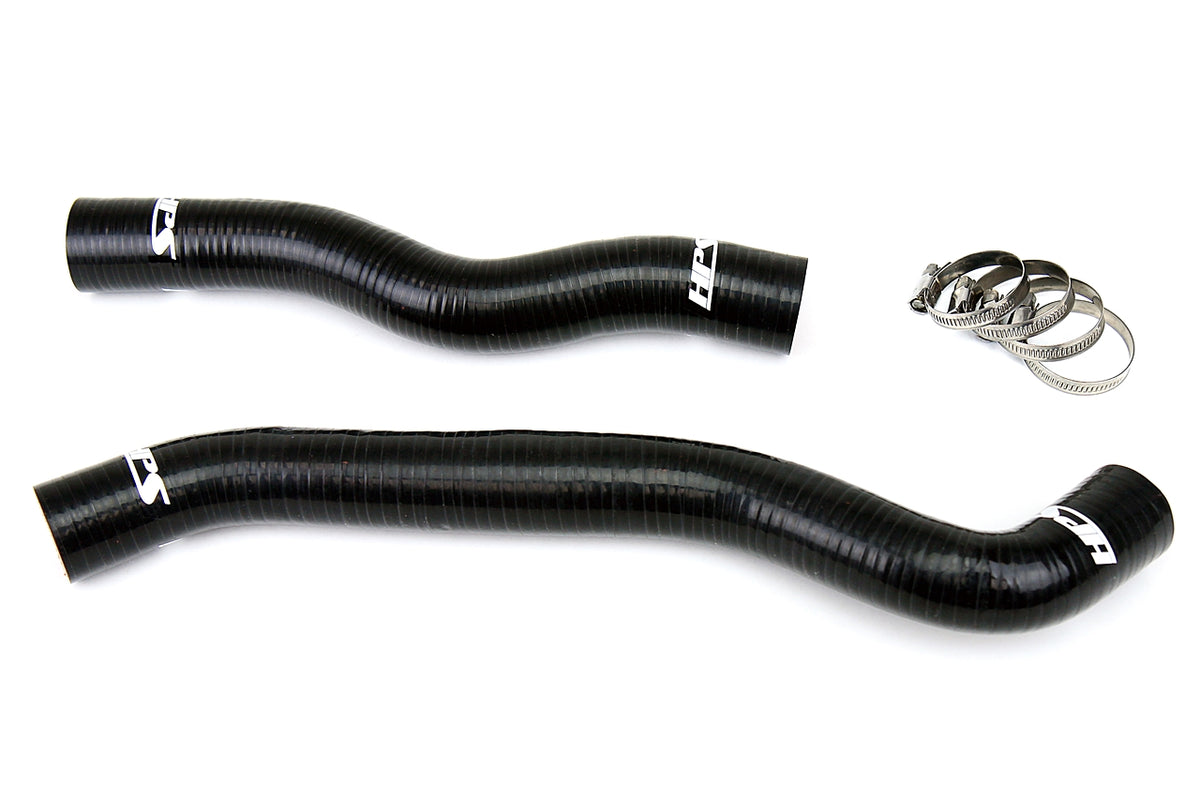 57-151-BLK HPS Black Silicone Radiator Hoses 2010-2011 Hyundai Genesis Coupe 3.8L V6