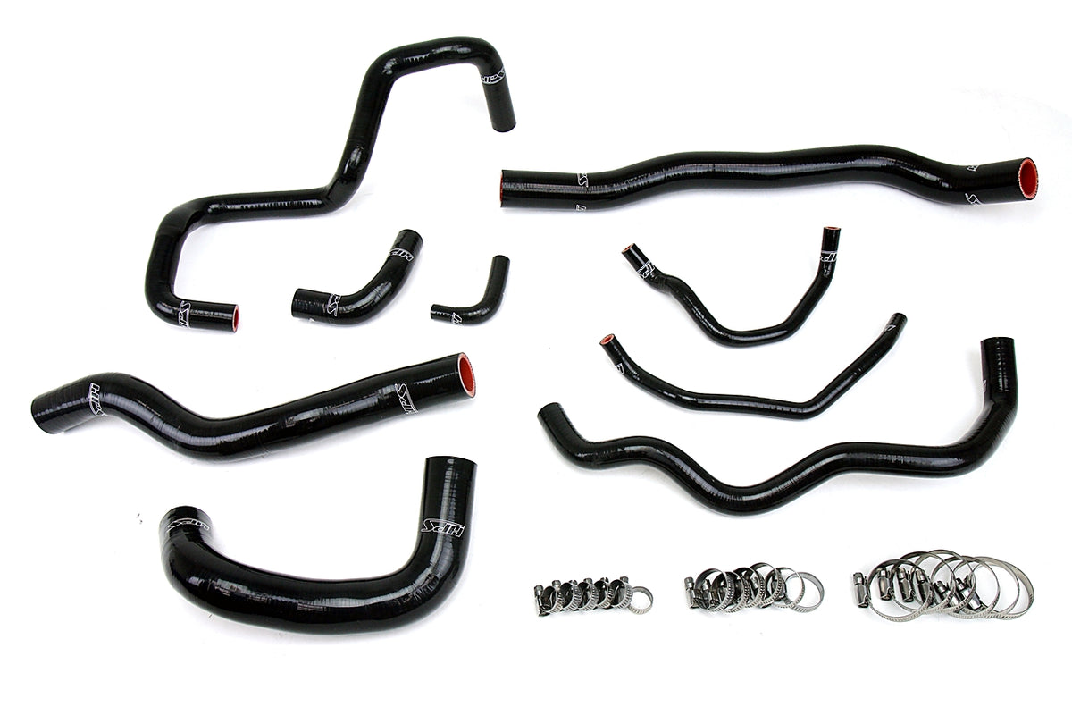 57-1513-BLK HPS Black Silicone Radiator Hoses 2006-2007 Mazda Mazdaspeed 6 2.3L Turbo