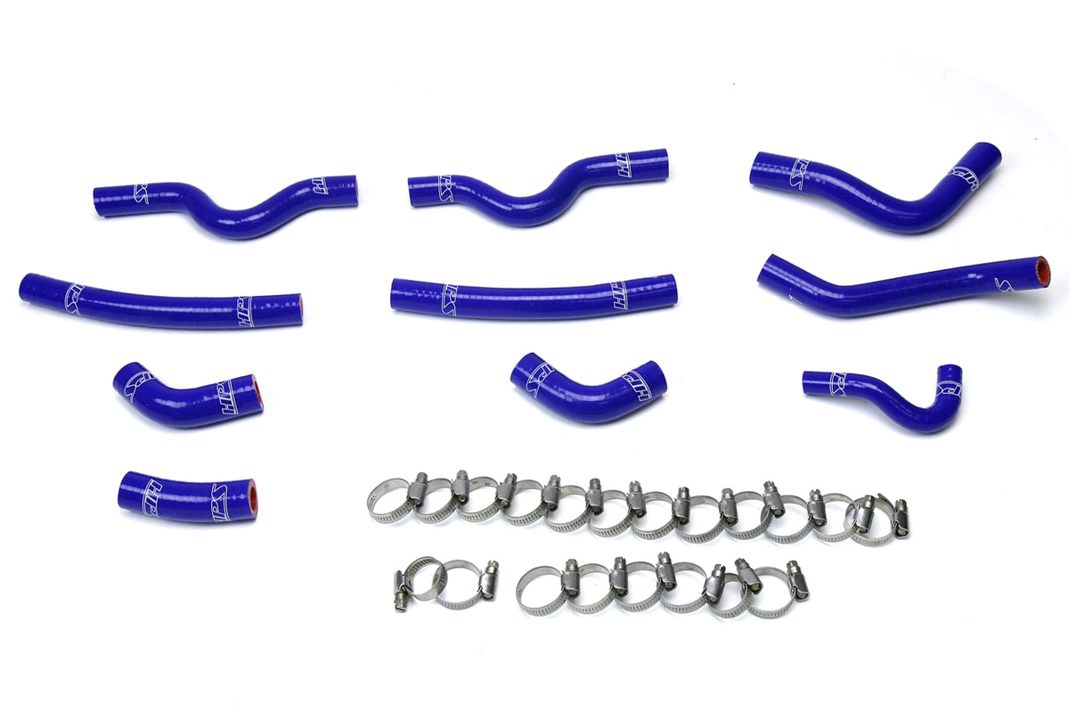 57-1523-BLUE HPS Blue Silicone Heater Hoses 1998-2007 Toyota Land Cruiser 4.7L V8