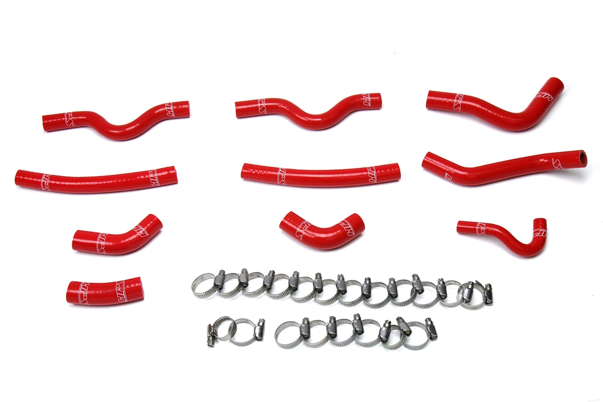 57-1523-RED HPS Red Silicone Heater Hoses 1998-2007 Toyota Land Cruiser 4.7L V8