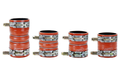 57-1571 HPS Orange Silicone Intercooler Hoses 2008-2010 Ford F-250 Superduty 6.4L V8 Powerstroke Diesel Turbo
