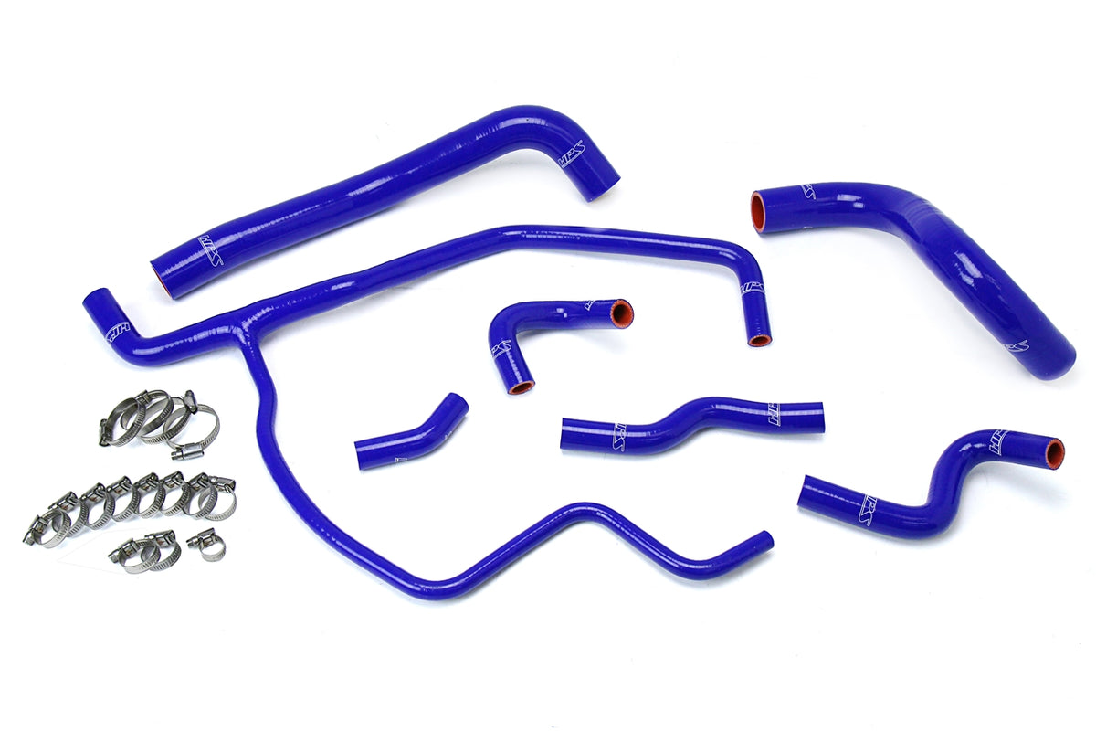 57-1583-BLUE HPS Blue Silicone Radiator and Heater Hoses 2011-2023 Dodge Challenger 3.6L V6