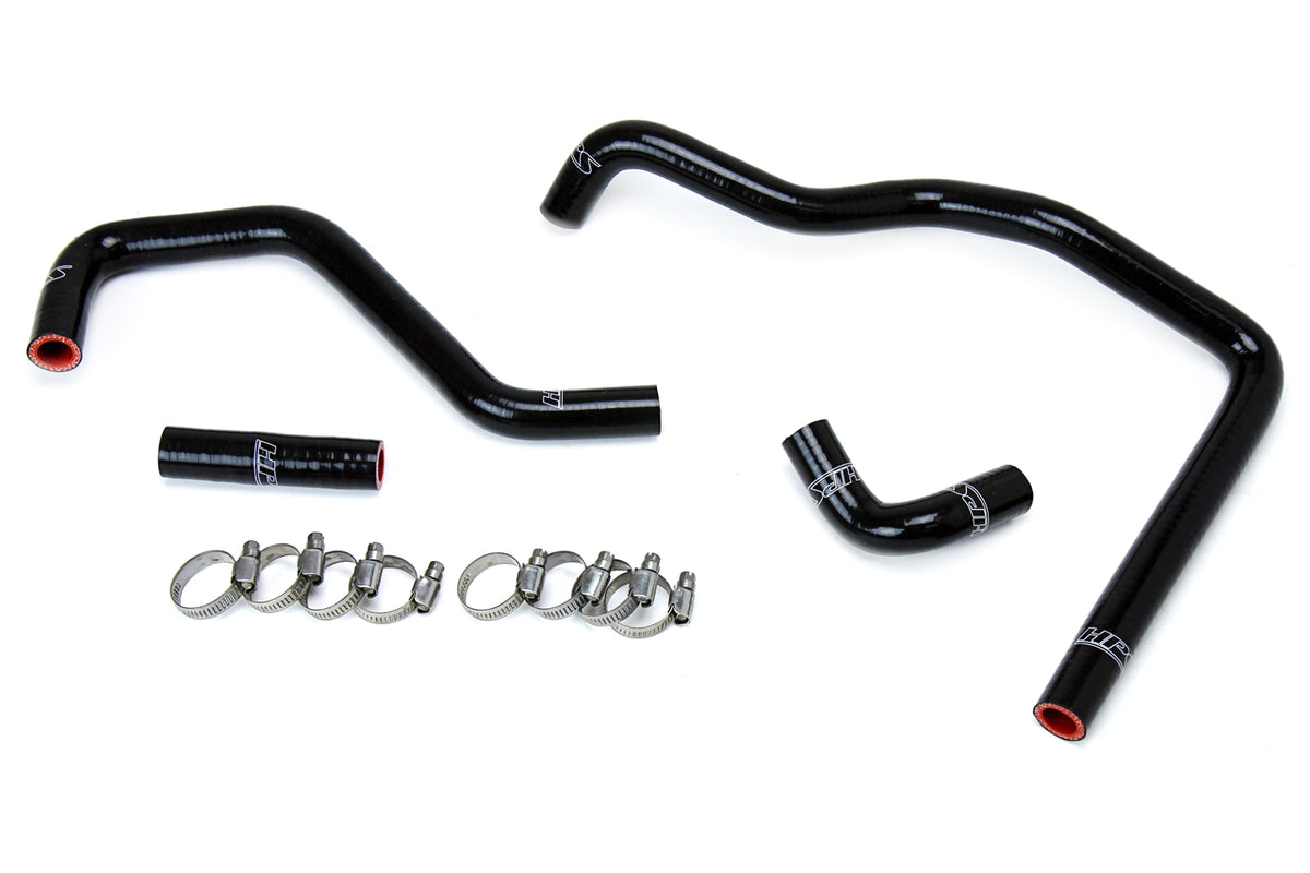 57-1587-BLK HPS Black Silicone Heater Hoses 1984-1988 Toyota 4RUNNER 22RE Non Turbo Efi Left Hand Drive