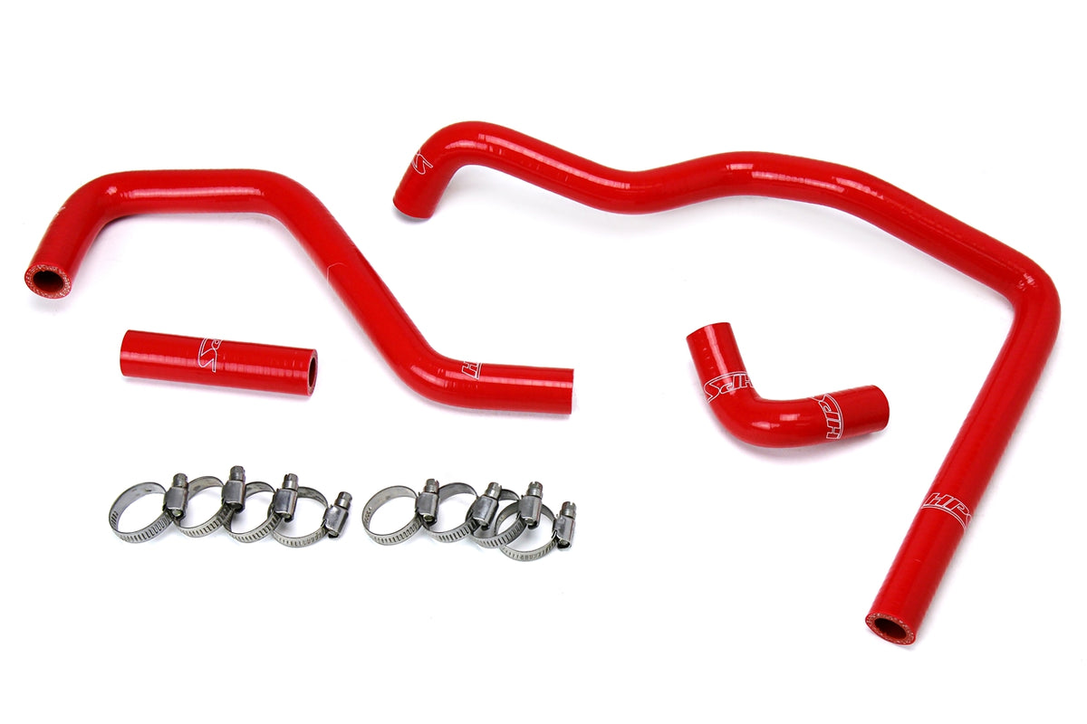 57-1587-RED HPS Red Silicone Heater Hoses 1984-1988 Toyota 4RUNNER 22RE Non Turbo Efi Left Hand Drive