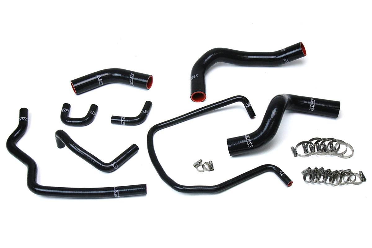 57-1614-BLK HPS Black Silicone Radiator Hoses 2004-2010 Infiniti QX56 5.6L V8