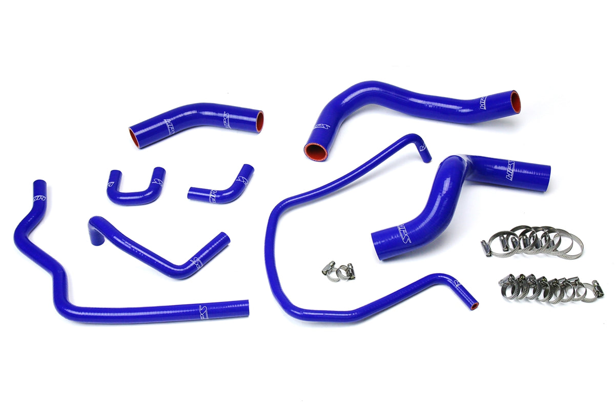 57-1614-BLUE HPS Blue Silicone Radiator Hoses 2004-2010 Infiniti QX56 5.6L V8