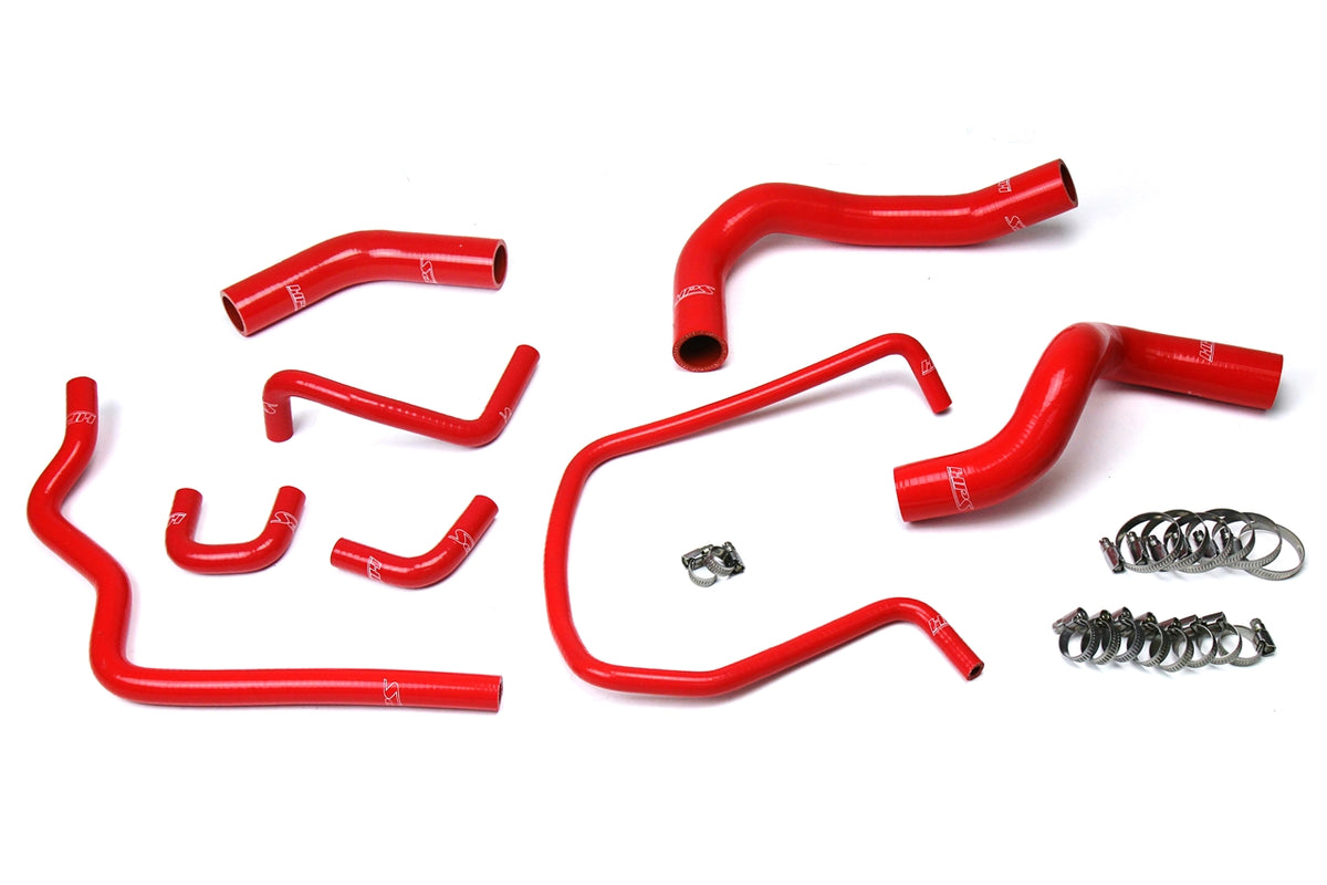 57-1614-RED HPS Red Silicone Radiator Hoses 2004-2010 Infiniti QX56 5.6L V8