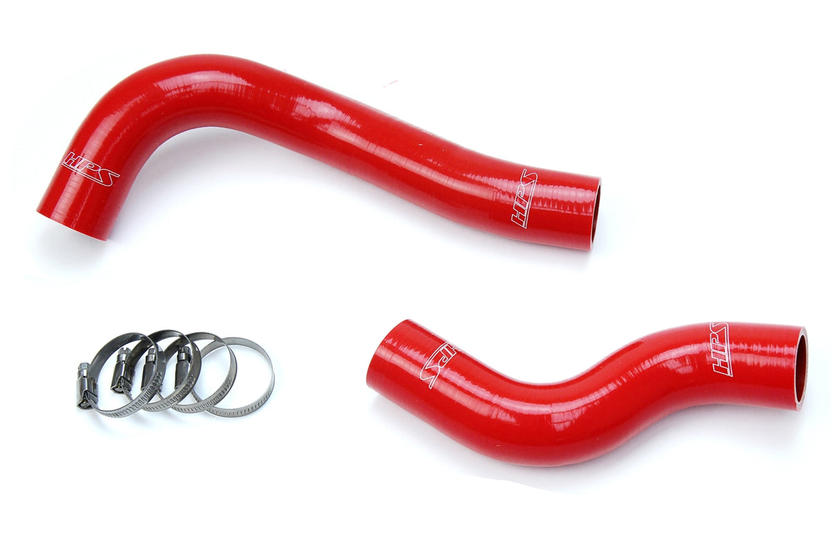 57-1632-RED HPS Red Silicone Radiator Hoses 2022-2025 Lexus IS500 5.0L V8