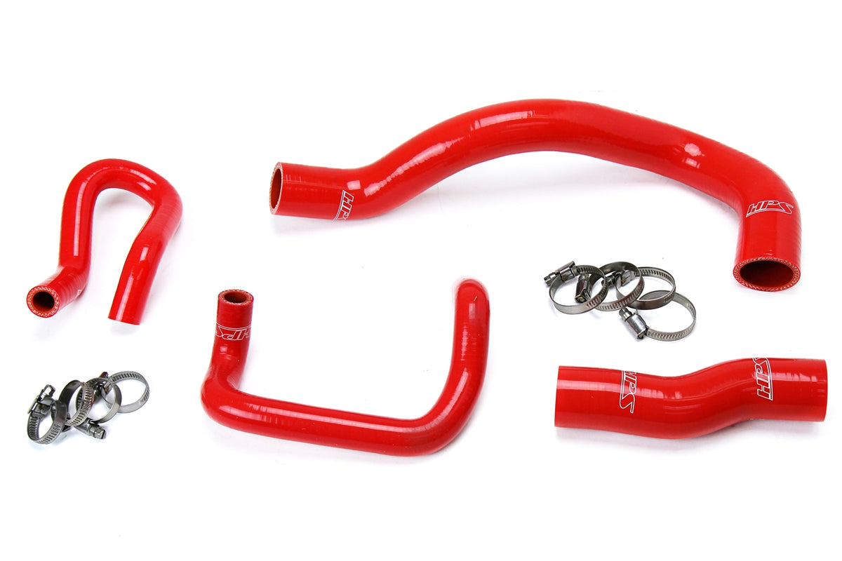 57-1641-RED HPS Red Silicone Radiator and Heater Hoses 2001-2005 Lexus IS300 I6 3.0L