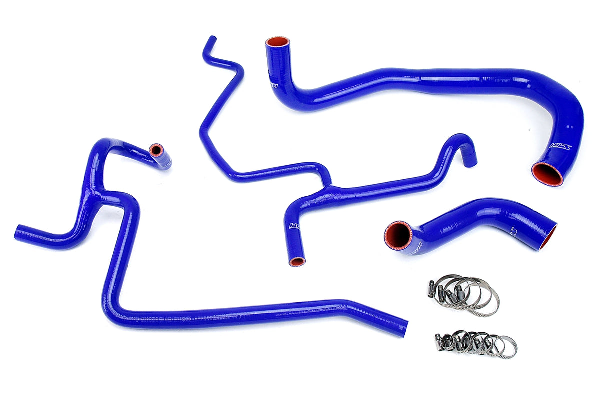 57-1645-BLUE HPS Blue Silicone Radiator and Heater Hoses 2011-2018 Dodge Charger 5.7L V8 Non Pursuit