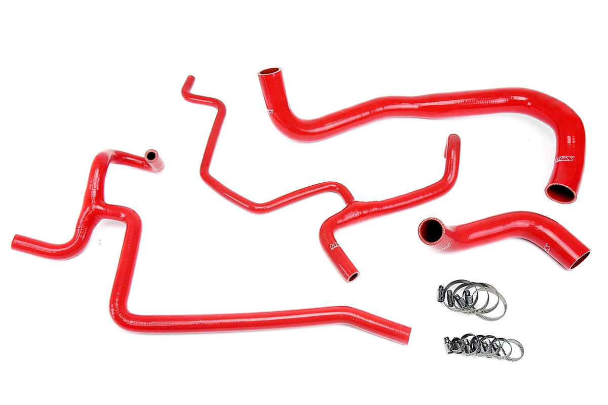57-1645-RED HPS Red Silicone Radiator and Heater Hoses 2011-2018 Dodge Charger 5.7L V8 Non Pursuit