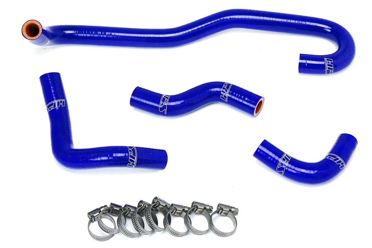 57-1655-BLUE HPS Blue Silicone Heater Hoses 1989-1992 Toyota 4RUNNER 3.0L V6 Left Hand Drive Does Not Include Hoses for Model Equipped with Rear Heater
