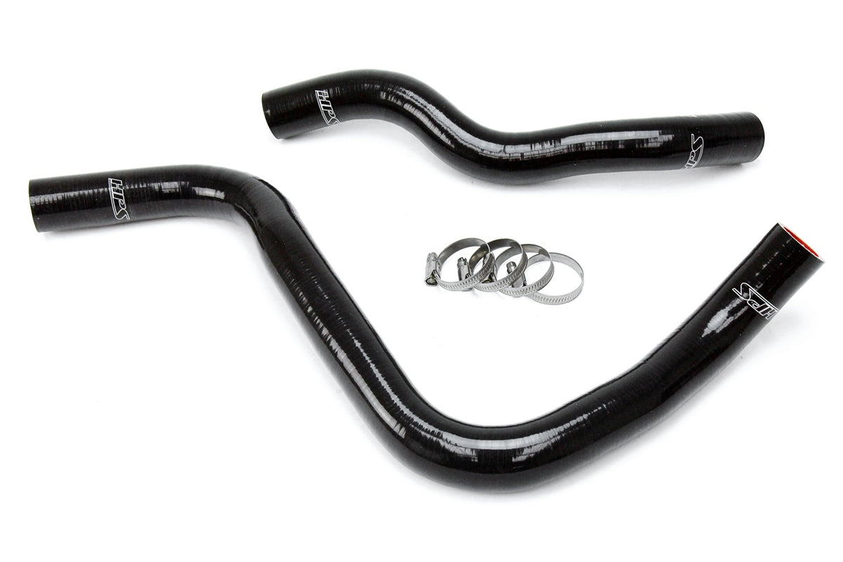 57-1662-BLK HPS Black Silicone Radiator Hoses 2007-2008 Acura Tl Type-S 3.5L V6