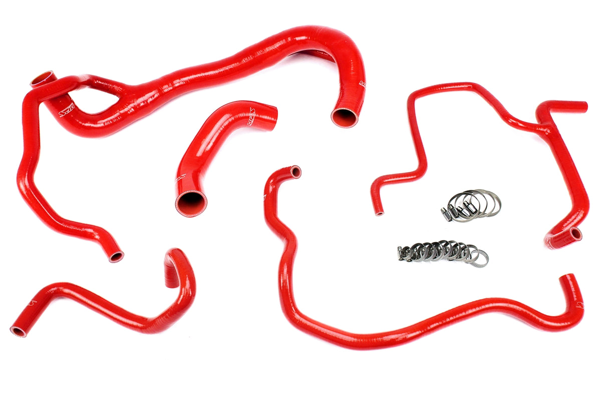 57-1675-RED HPS Red Silicone Radiator and Heater Hoses 2021 Dodge Challenger R/T Scat Pack Shaker Widebody 6.4L V8