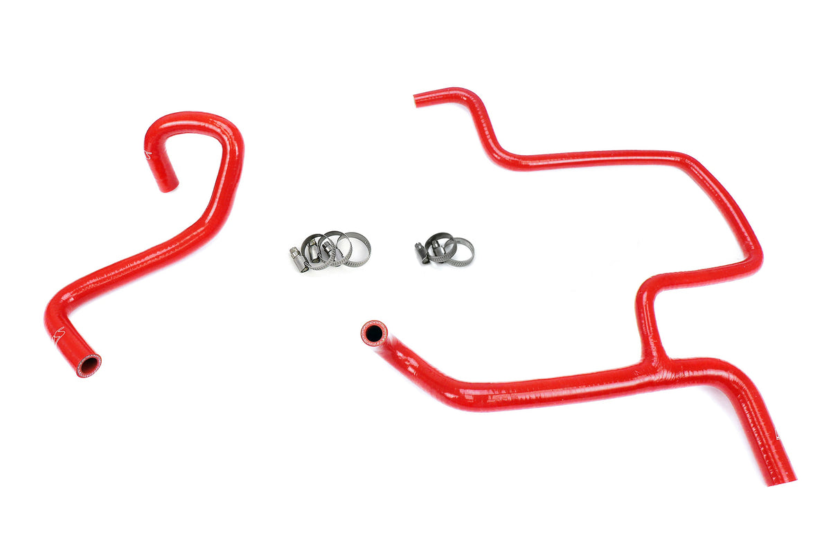 57-1675H-RED HPS Red Silicone Heater Hoses 2021 Dodge Challenger R/T Scat Pack Shaker Widebody 6.4L V8