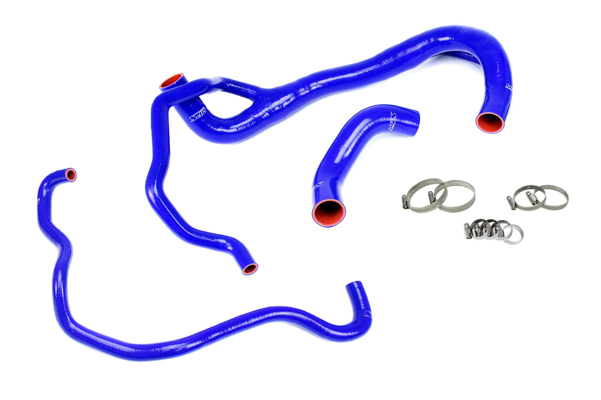 57-1675R-BLUE HPS Blue Silicone Radiator Hoses 2021 Dodge Challenger R/T Scat Pack Shaker Widebody 6.4L V8