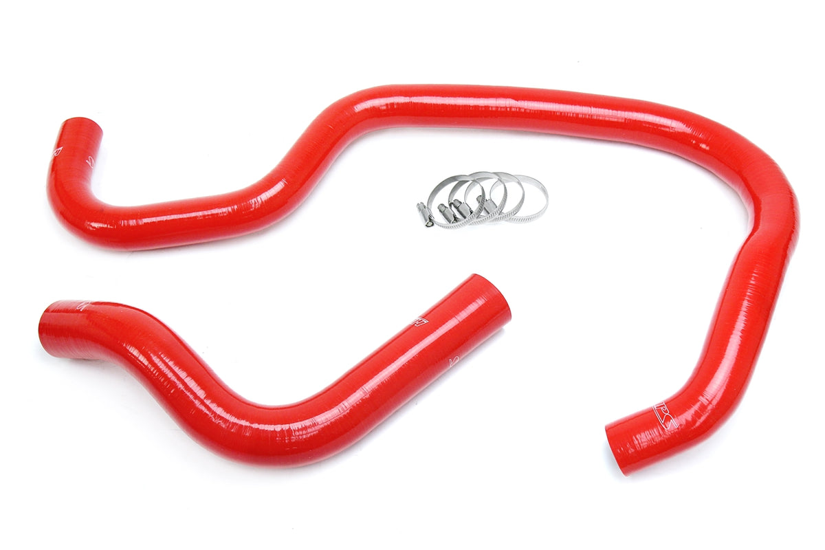 57-1686R-RED HPS Red Silicone Radiator Hoses 2007-2013 Chevy Silverado 4.8L 5.3L 6.0L 6.2L V8