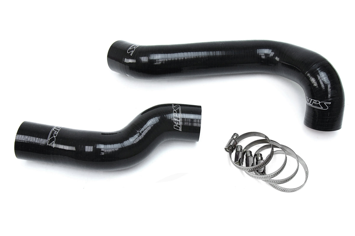 57-1698-BLK HPS Black Silicone Radiator Hoses 2001-2005 Bmw 325I 325XI 2.5L E46 M54