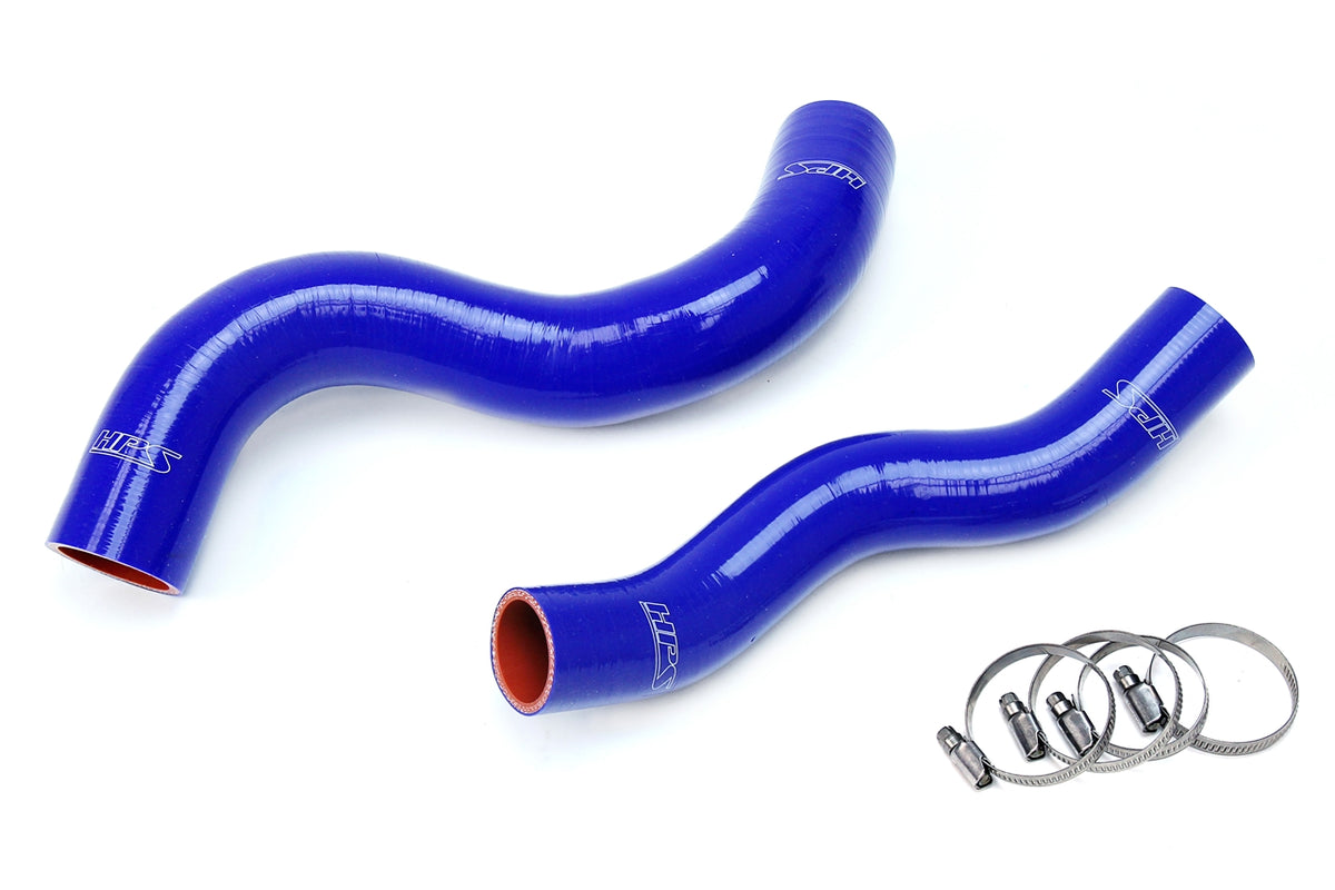 57-1703-BLUE HPS Blue Silicone Radiator Hoses 2006-2009 Jeep Grand Cherokee 4.7L V8 WK1