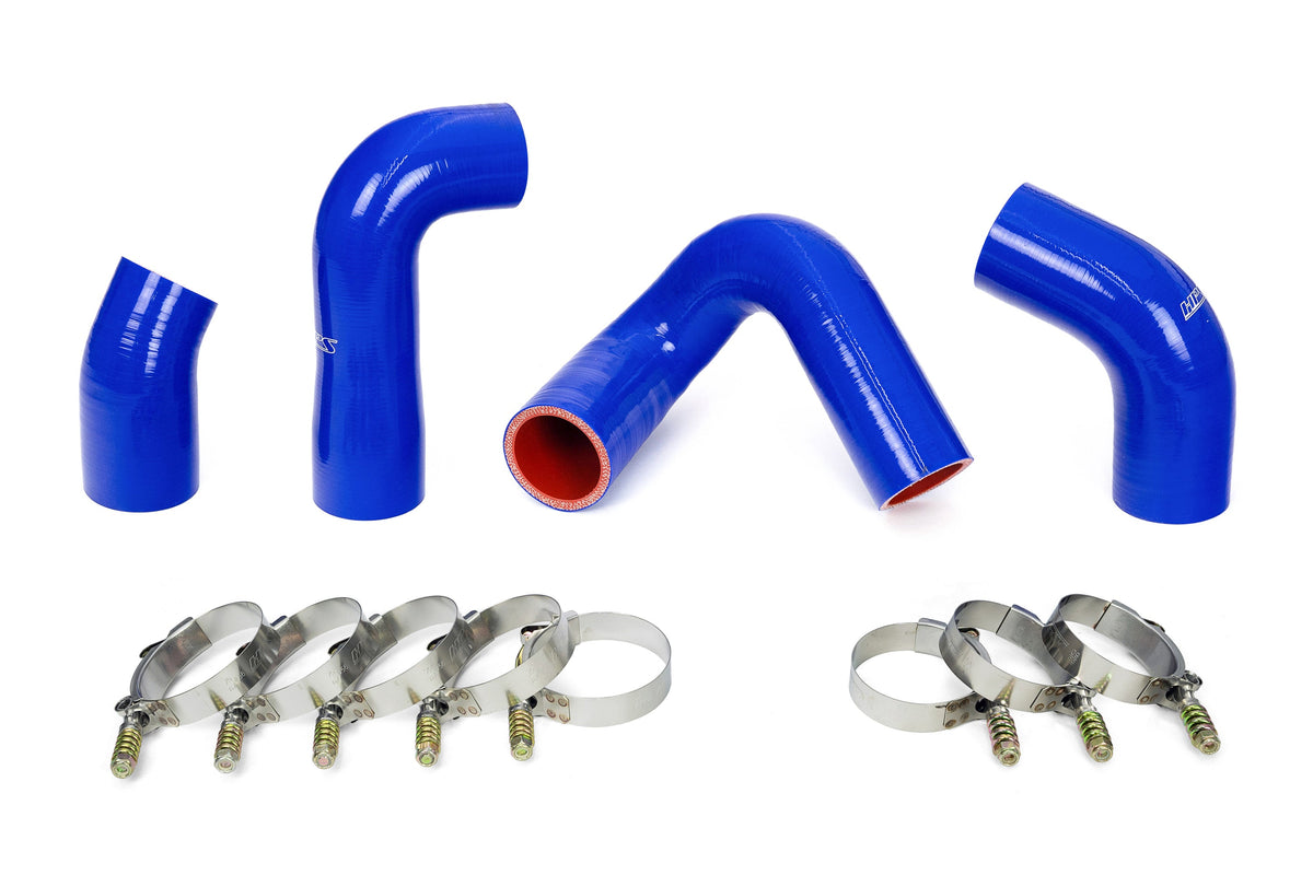 57-1708-BLUE HPS Blue Silicone Transmission Oil Cooler Coolant Hose 2007-2010 Mack Trucks LEU612 Replace OE Part # 20934539 21548313 21794132 21794129
