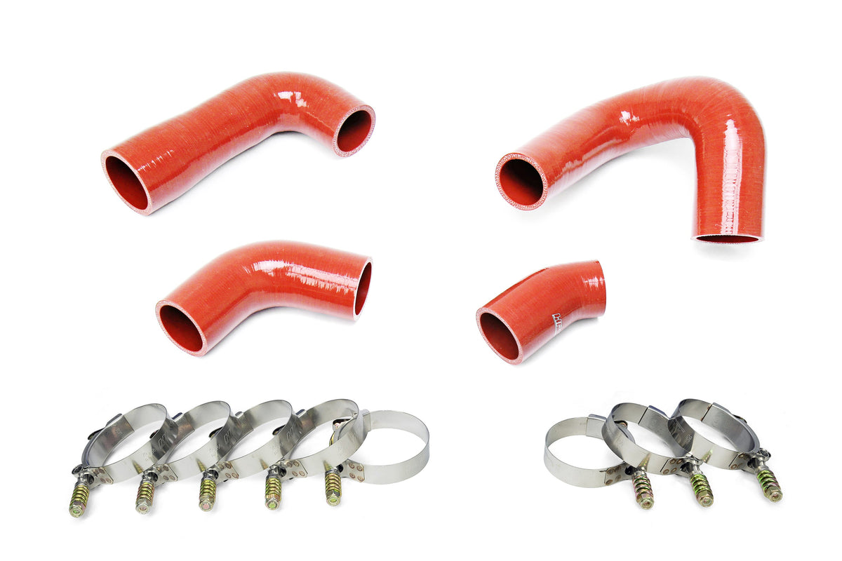 57-1708 HPS Orange Silicone Transmission Oil Cooler Coolant Hose 2007-2010 Mack Trucks LEU612 Replace OE Part # 20934539 21548313 21794132 21794129