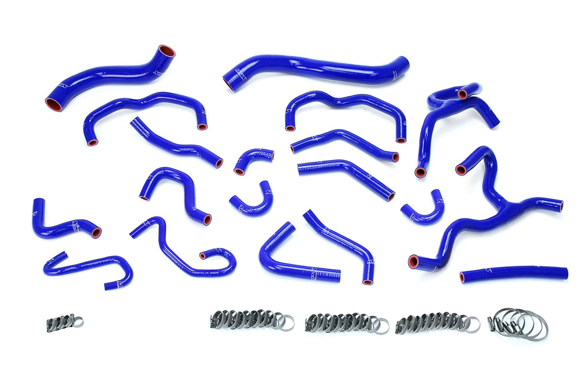57-1709-BLUE HPS Blue Silicone Radiator and Heater Hoses 2017-2018 Toyota Land Cruiser 5.7L V8