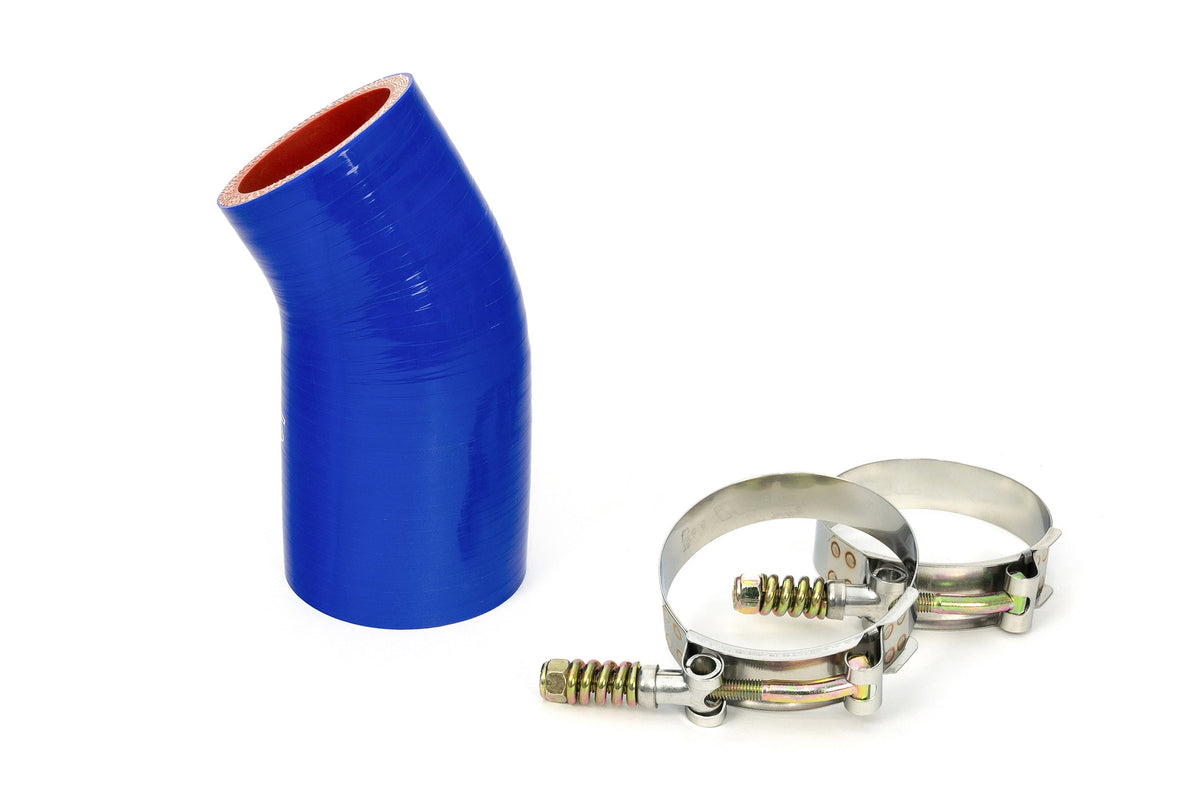 57-1712-BLUE HPS Blue Silicone Transmission Oil Cooler Coolant Hose 2010-2015 Mack Trucks MRU613 Replace OE Part # 22883170