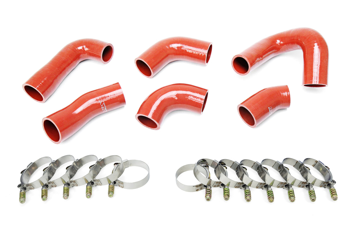 57-1720 HPS Orange Silicone Transmission Oil Cooler Coolant Hose 2007-2016 Mack Trucks MP7 Engine Replace OE Part # 22882156 21251570 21548313 21794132 21794129 21209748