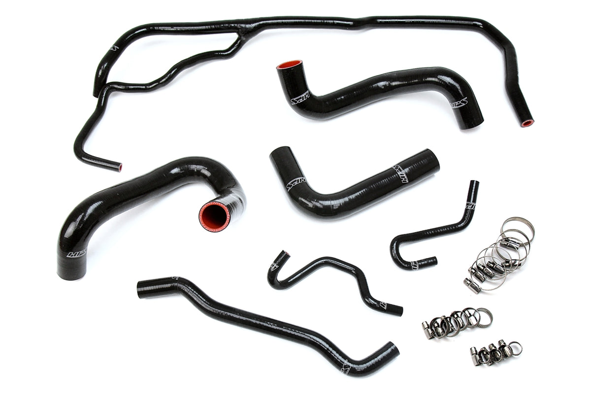 57-1725-BLK HPS Black Silicone Radiator Hoses 2017-2018 Toyota Corolla iM 1.8L