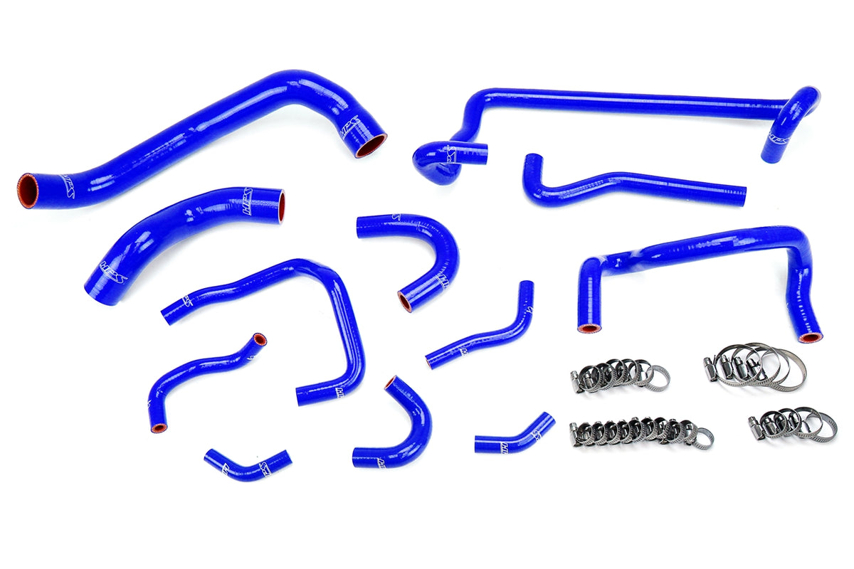 57-1782-BLUE HPS Blue Silicone Radiator and Heater Hoses 1989-1994 Nissan Skyline GTR R32 RB26DETT Twin Turbo