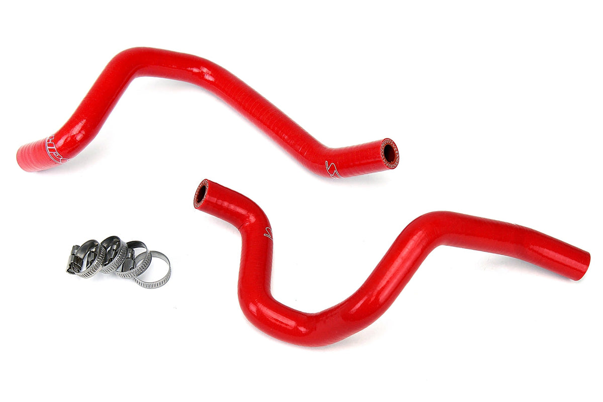 57-1804-RED HPS Red Silicone Heater Hoses 2005-2007 Subaru Impreza WRX STI 2.5L Turbo