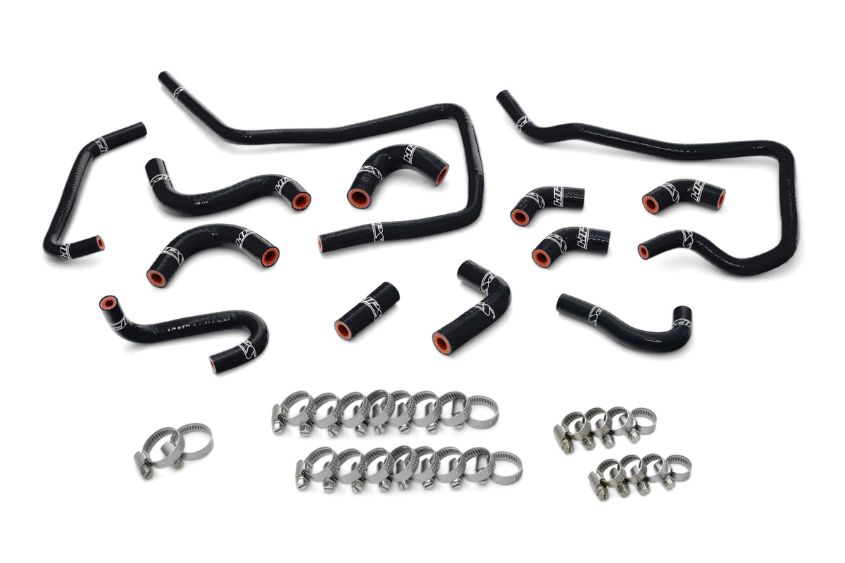 57-1805-BLK HPS Black Silicone Ancillary Hoses 2002-2003 Subaru Impreza WRX 2.0L Turbo