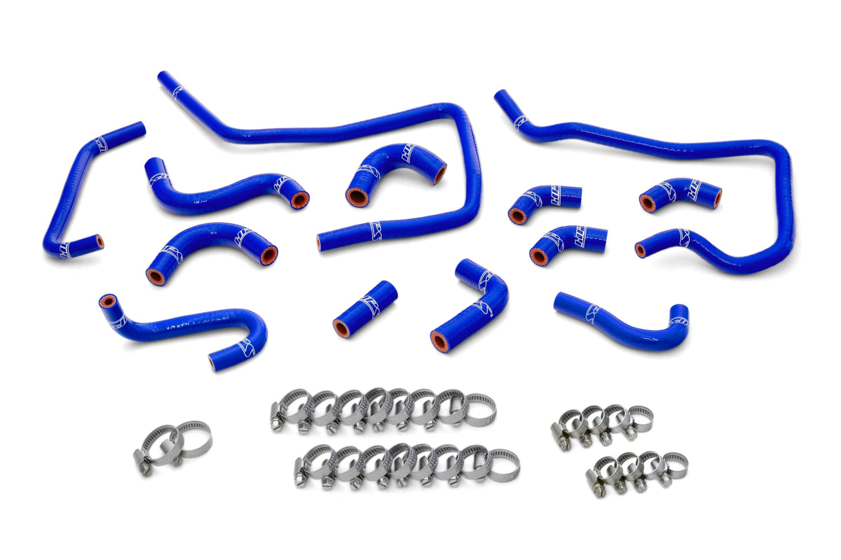 57-1805-BLUE HPS Blue Silicone Ancillary Hoses 2002-2003 Subaru Impreza WRX 2.0L Turbo