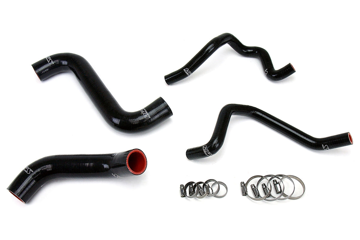 57-1811-BLK HPS Black Silicone Radiator and Heater Hoses 2005-2007 Subaru Impreza WRX STI 2.5L Turbo