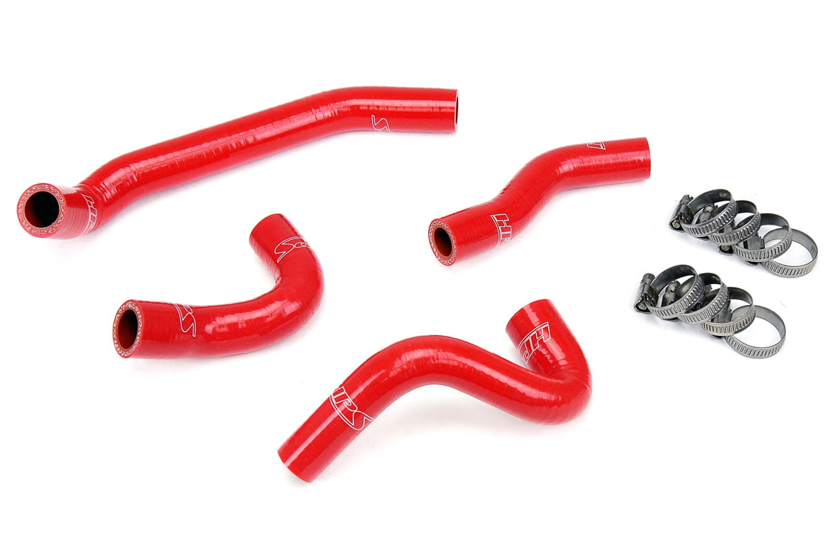 57-1824-RED HPS Red Silicone Radiator Hoses 2018-2020 Husqvarna Svartpilen 401