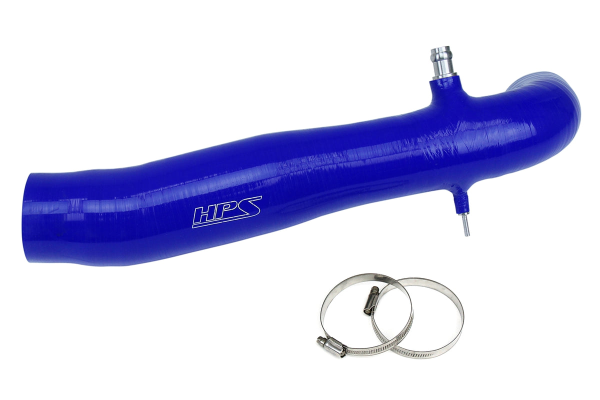 57-1827-BLUE HPS Blue Silicone Air Intake Hose 2005-2023 Toyota Tacoma 2.7L 4CYL